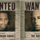 Photos of Jacob Romero Gibson and Taz Skylar are on Wanted posters with their character names.